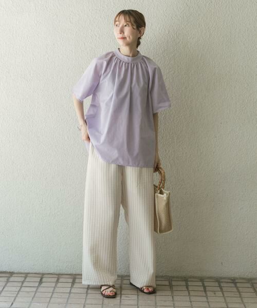 URBAN RESEARCH ITEMS / アーバンリサーチ アイテムズ シャツ・ブラウス | 『UR GREEN』ハイネックブラウス | 詳細13