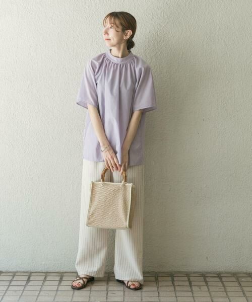 URBAN RESEARCH ITEMS / アーバンリサーチ アイテムズ シャツ・ブラウス | 『UR GREEN』ハイネックブラウス | 詳細14