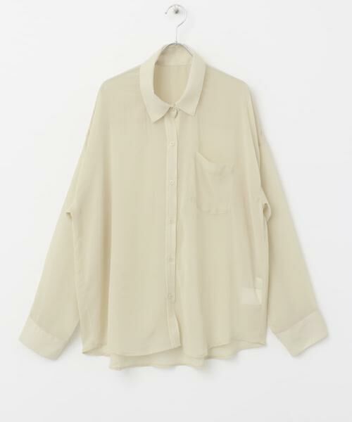 URBAN RESEARCH ITEMS / アーバンリサーチ アイテムズ シャツ・ブラウス | シアービッグシャツ | 詳細14