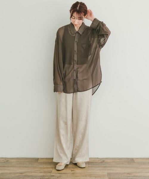 URBAN RESEARCH ITEMS / アーバンリサーチ アイテムズ シャツ・ブラウス | シアービッグシャツ | 詳細18