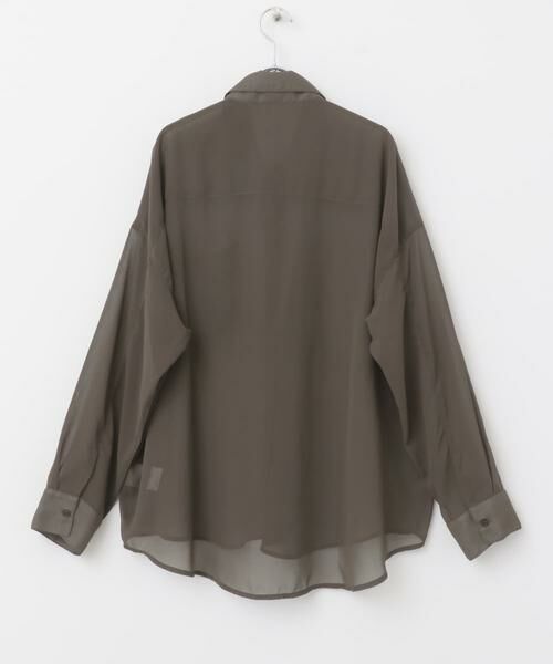 URBAN RESEARCH ITEMS / アーバンリサーチ アイテムズ シャツ・ブラウス | シアービッグシャツ | 詳細21