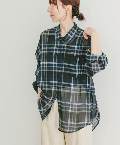 URBAN RESEARCH ITEMS / アーバンリサーチ アイテムズ シャツ・ブラウス | シアービッグシャツ | 詳細24
