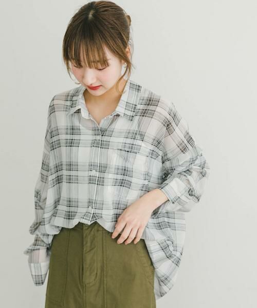 URBAN RESEARCH ITEMS / アーバンリサーチ アイテムズ シャツ・ブラウス | シアービッグシャツ | 詳細30