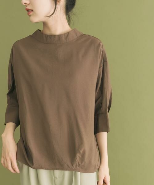 URBAN RESEARCH ITEMS / アーバンリサーチ アイテムズ シャツ・ブラウス | シアー5ブソデハイネックブラウス | 詳細2