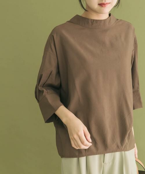 URBAN RESEARCH ITEMS / アーバンリサーチ アイテムズ シャツ・ブラウス | シアー5ブソデハイネックブラウス | 詳細3