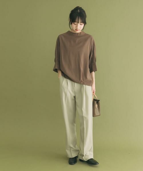 URBAN RESEARCH ITEMS / アーバンリサーチ アイテムズ シャツ・ブラウス | シアー5ブソデハイネックブラウス | 詳細4