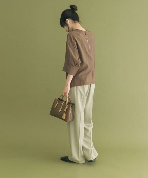 URBAN RESEARCH ITEMS / アーバンリサーチ アイテムズ シャツ・ブラウス | シアー5ブソデハイネックブラウス | 詳細5