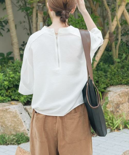 URBAN RESEARCH ITEMS / アーバンリサーチ アイテムズ シャツ・ブラウス | シアー5ブソデハイネックブラウス | 詳細13
