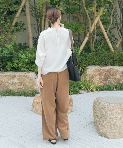 URBAN RESEARCH ITEMS / アーバンリサーチ アイテムズ シャツ・ブラウス | シアー5ブソデハイネックブラウス | 詳細16