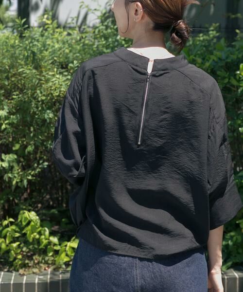 URBAN RESEARCH ITEMS / アーバンリサーチ アイテムズ シャツ・ブラウス | シアー5ブソデハイネックブラウス | 詳細22