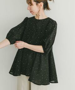 URBAN RESEARCH ITEMS / アーバンリサーチ アイテムズ シャツ・ブラウス | ラメストーンシアーブラウス