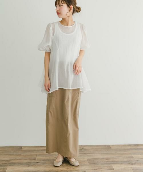 URBAN RESEARCH ITEMS / アーバンリサーチ アイテムズ シャツ・ブラウス | ラメストーンシアーブラウス | 詳細11