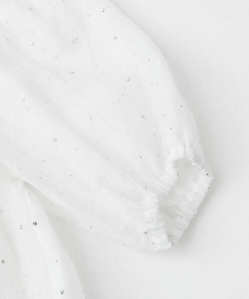 URBAN RESEARCH ITEMS / アーバンリサーチ アイテムズ シャツ・ブラウス | ラメストーンシアーブラウス | 詳細13