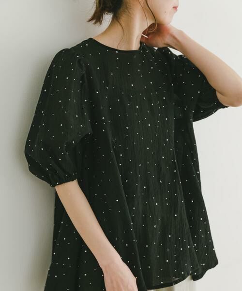 URBAN RESEARCH ITEMS / アーバンリサーチ アイテムズ シャツ・ブラウス | ラメストーンシアーブラウス | 詳細14