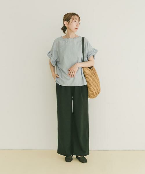 URBAN RESEARCH ITEMS / アーバンリサーチ アイテムズ その他パンツ | イージーケアワイドパンツ | 詳細18