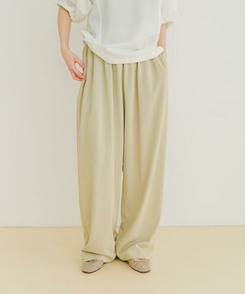 URBAN RESEARCH ITEMS / アーバンリサーチ アイテムズ その他パンツ | 汗ジミ隠しスウェットパンツ(ベージュ)