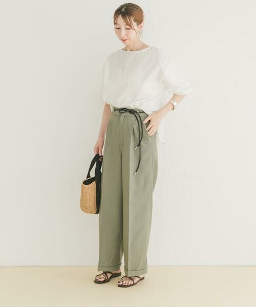 URBAN RESEARCH ITEMS / アーバンリサーチ アイテムズ その他パンツ | ベルト付きパンツ | 詳細5