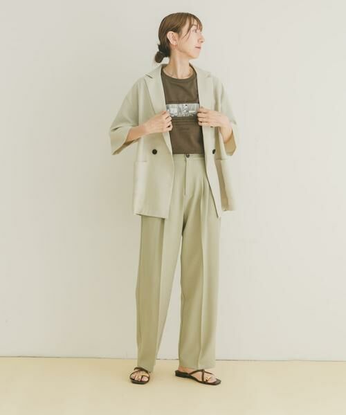 URBAN RESEARCH ITEMS / アーバンリサーチ アイテムズ その他パンツ | ウエストタックスラックス | 詳細25