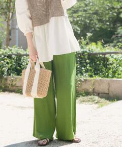 URBAN RESEARCH ITEMS / アーバンリサーチ アイテムズ その他パンツ | 『Sサイズあり』『洗濯可』リネンレーヨンワイドパンツ