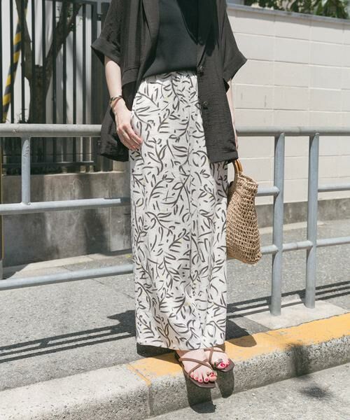 URBAN RESEARCH ITEMS / アーバンリサーチ アイテムズ その他パンツ | 『Sサイズあり』『洗濯可』リネンレーヨンワイドパンツ | 詳細24