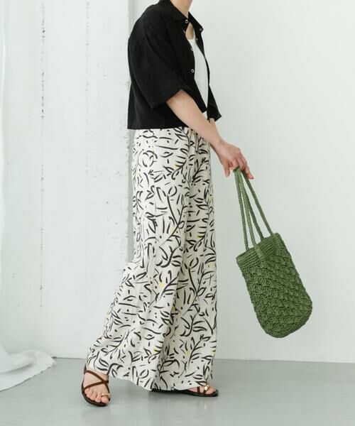 URBAN RESEARCH ITEMS / アーバンリサーチ アイテムズ その他パンツ | 『Sサイズあり』『洗濯可』リネンレーヨンワイドパンツ | 詳細28