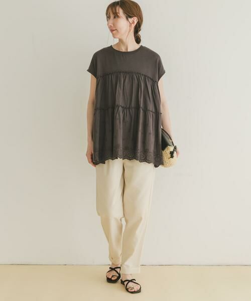 URBAN RESEARCH ITEMS / アーバンリサーチ アイテムズ その他パンツ | リネン混イージーパンツ | 詳細28