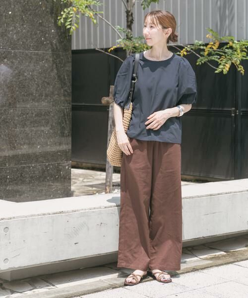 URBAN RESEARCH ITEMS / アーバンリサーチ アイテムズ その他パンツ | リネンレーヨンシャーリングパンツ | 詳細3