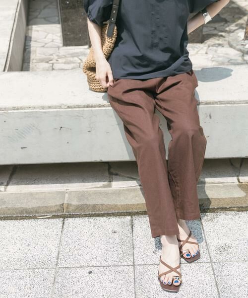 URBAN RESEARCH ITEMS / アーバンリサーチ アイテムズ その他パンツ | リネンレーヨンシャーリングパンツ | 詳細6