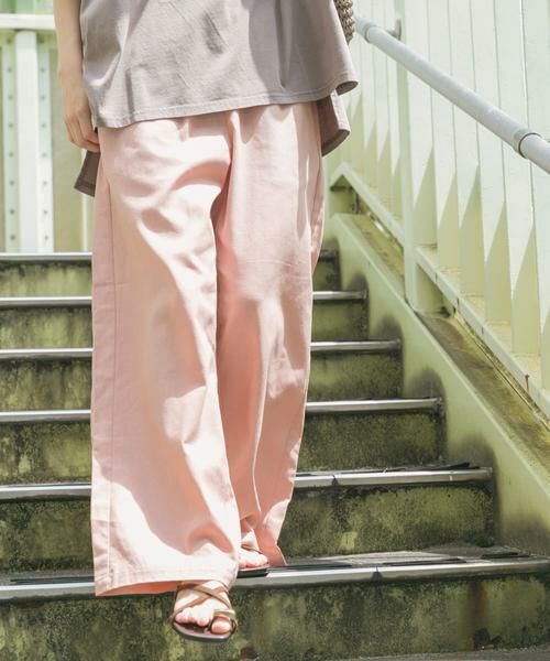 URBAN RESEARCH ITEMS / アーバンリサーチ アイテムズ その他パンツ | リネンレーヨンシャーリングパンツ | 詳細14