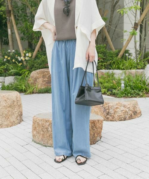 URBAN RESEARCH ITEMS / アーバンリサーチ アイテムズ デニムパンツ | レーヨンデニムワイドパンツ | 詳細12
