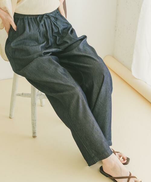 URBAN RESEARCH ITEMS / アーバンリサーチ アイテムズ デニムパンツ | レーヨンデニムワイドパンツ | 詳細28
