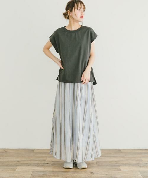 URBAN RESEARCH ITEMS / アーバンリサーチ アイテムズ スカート | マルチストライプギャザースカート | 詳細3