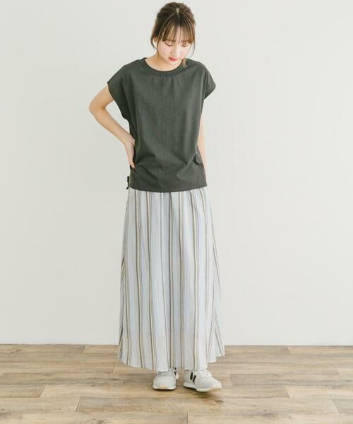 URBAN RESEARCH ITEMS / アーバンリサーチ アイテムズ スカート | マルチストライプギャザースカート | 詳細4