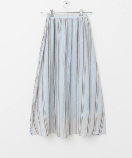 URBAN RESEARCH ITEMS / アーバンリサーチ アイテムズ スカート | マルチストライプギャザースカート | 詳細7
