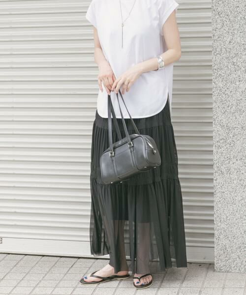 URBAN RESEARCH ITEMS / アーバンリサーチ アイテムズ スカート | チュールシャーリングスカート | 詳細2