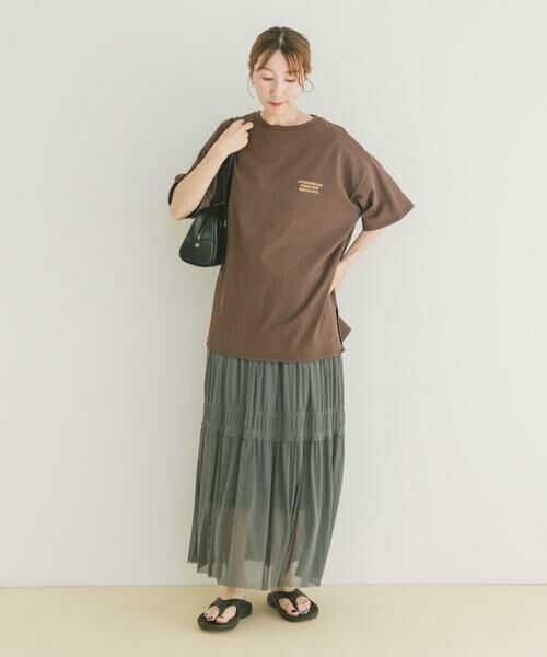 URBAN RESEARCH ITEMS / アーバンリサーチ アイテムズ スカート | チュールシャーリングスカート | 詳細16