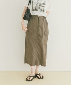 URBAN RESEARCH ITEMS / アーバンリサーチ アイテムズ スカート | ナイロンカーゴタイトスカート