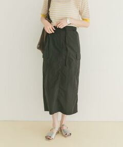 URBAN RESEARCH ITEMS / アーバンリサーチ アイテムズ スカート | ナイロンカーゴタイトスカート