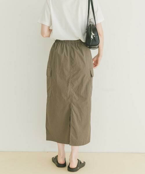 URBAN RESEARCH ITEMS / アーバンリサーチ アイテムズ スカート | ナイロンカーゴタイトスカート | 詳細1