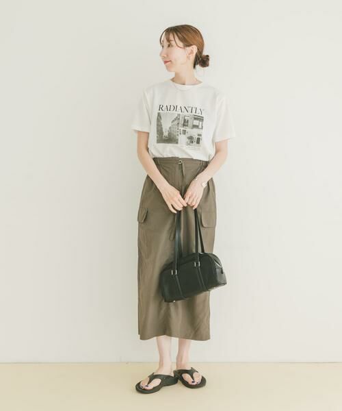 URBAN RESEARCH ITEMS / アーバンリサーチ アイテムズ スカート | ナイロンカーゴタイトスカート | 詳細4