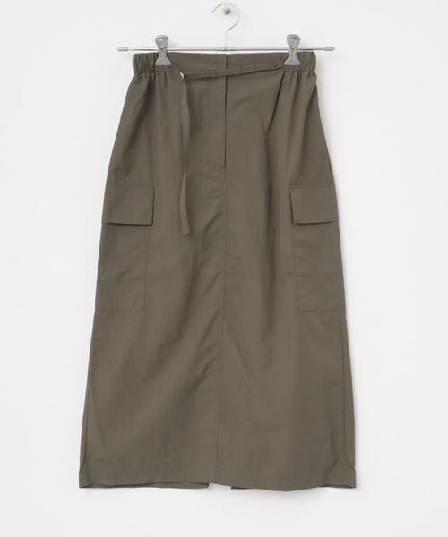 URBAN RESEARCH ITEMS / アーバンリサーチ アイテムズ スカート | ナイロンカーゴタイトスカート | 詳細8