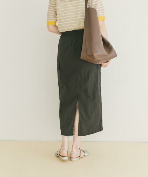 URBAN RESEARCH ITEMS / アーバンリサーチ アイテムズ スカート | ナイロンカーゴタイトスカート | 詳細12