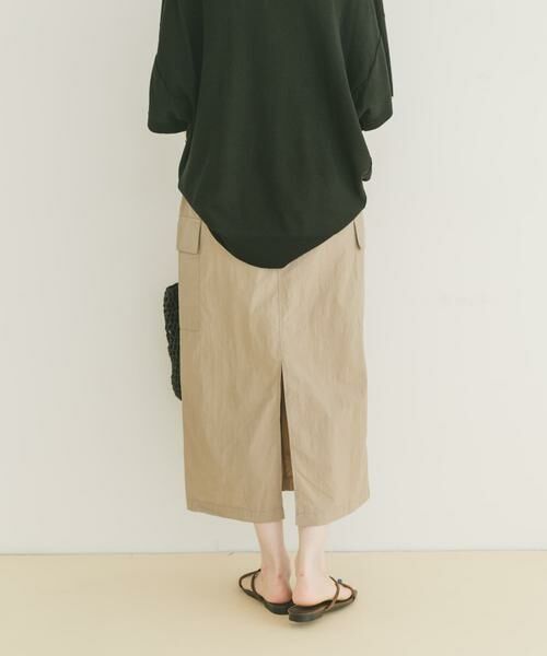 URBAN RESEARCH ITEMS / アーバンリサーチ アイテムズ スカート | ナイロンカーゴタイトスカート | 詳細19