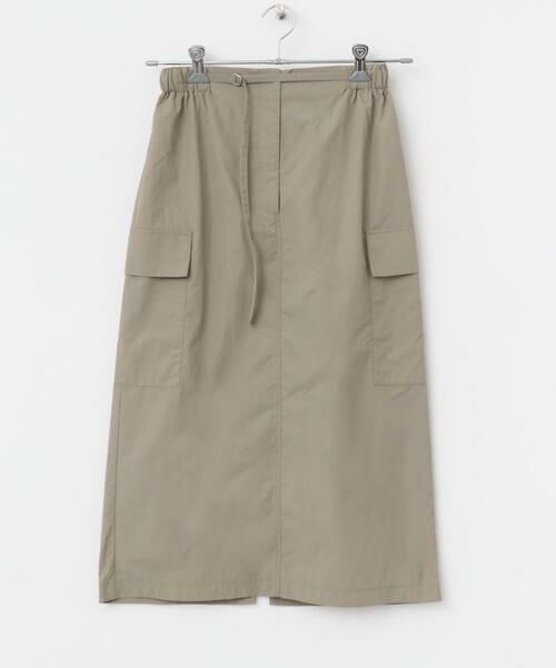 URBAN RESEARCH ITEMS / アーバンリサーチ アイテムズ スカート | ナイロンカーゴタイトスカート | 詳細22