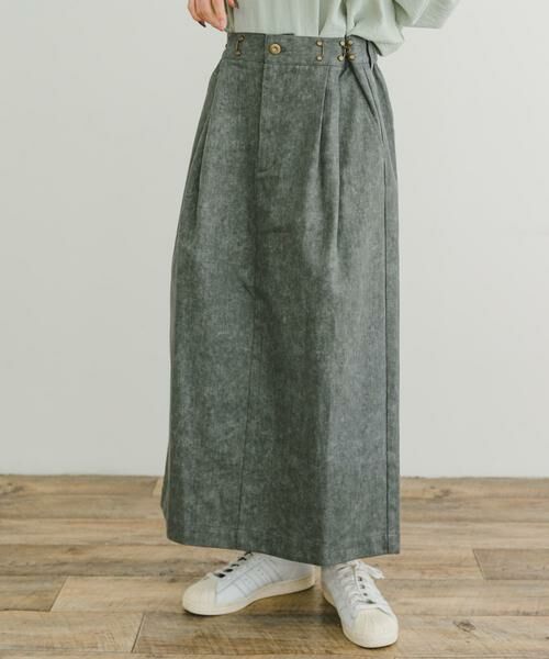 URBAN RESEARCH ITEMS / アーバンリサーチ アイテムズ スカート | ウエストタックスカート | 詳細7