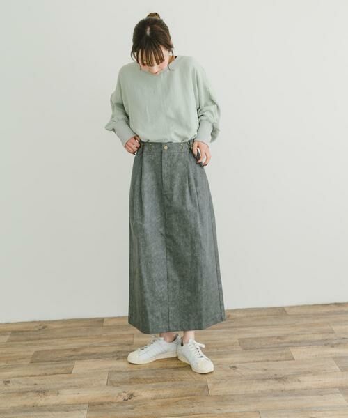 URBAN RESEARCH ITEMS / アーバンリサーチ アイテムズ スカート | ウエストタックスカート | 詳細9