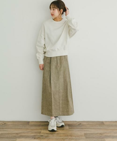 URBAN RESEARCH ITEMS / アーバンリサーチ アイテムズ スカート | ウエストタックスカート | 詳細20