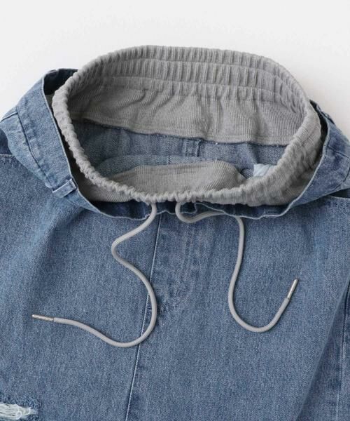 URBAN RESEARCH ITEMS / アーバンリサーチ アイテムズ スカート | ダブルウエストデニムスカート | 詳細7