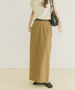 URBAN RESEARCH ITEMS / アーバンリサーチ アイテムズ スカート | ベルト付きストレッチスカート