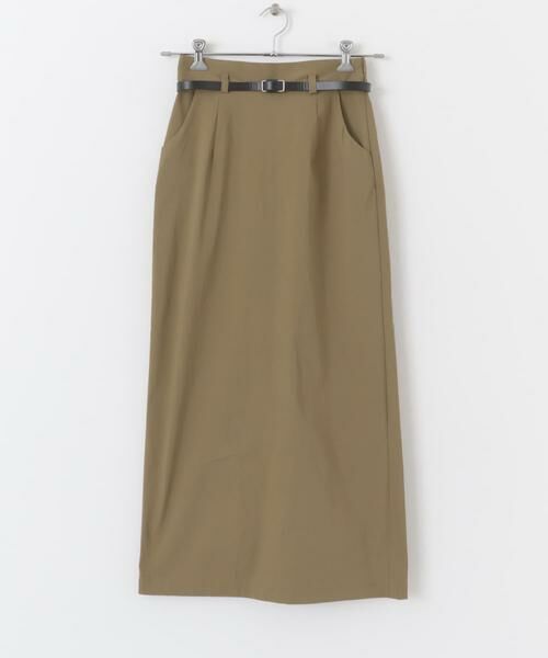 URBAN RESEARCH ITEMS / アーバンリサーチ アイテムズ スカート | ベルト付きストレッチスカート | 詳細7